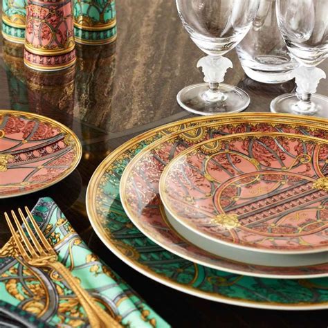 versace table|Versace tableware.